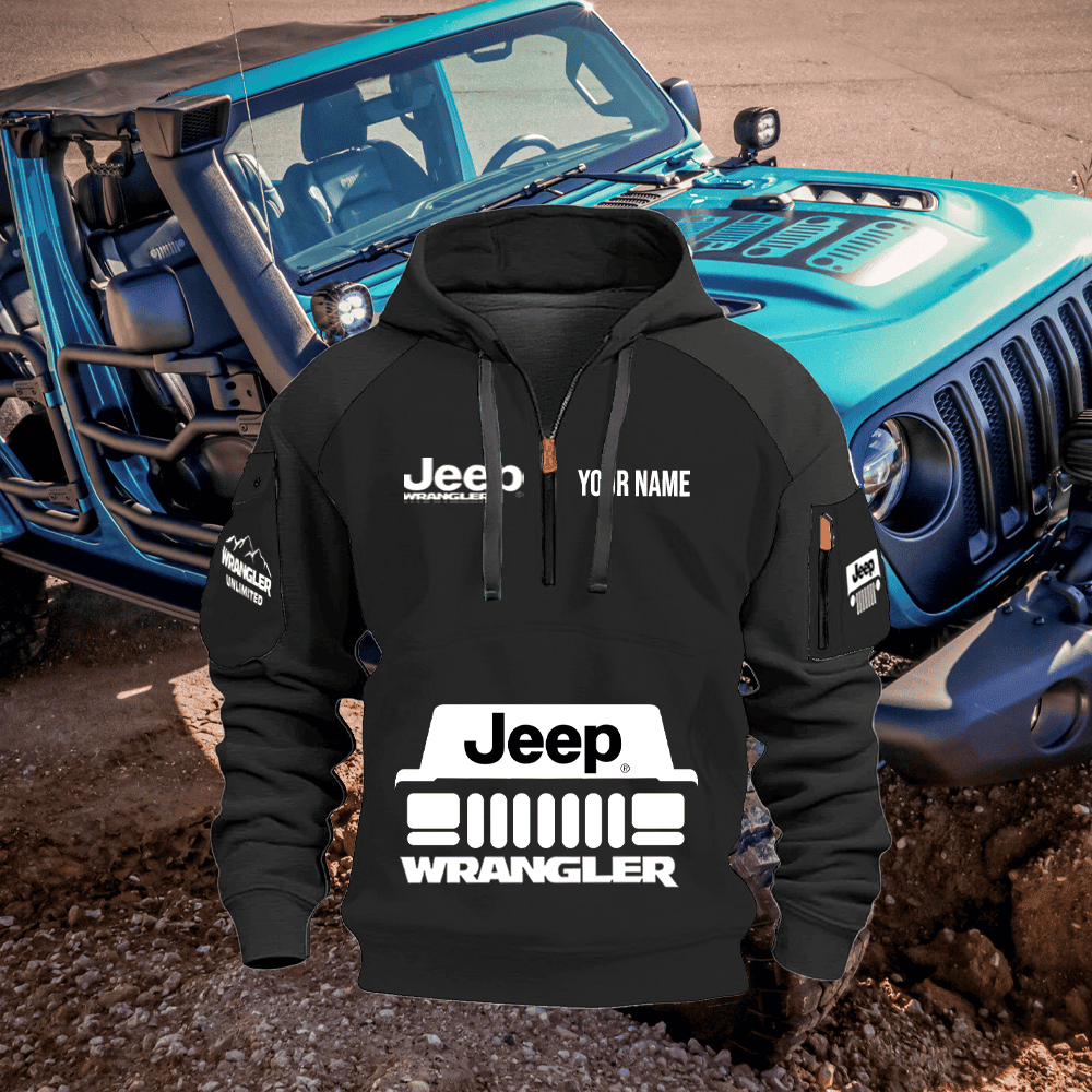 JP WL 4 Custom Name Quarter Zipper Jacket