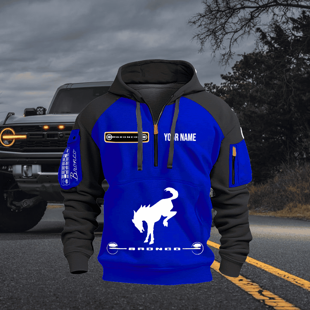 FD BR Custom Quarter Zipper Jacket