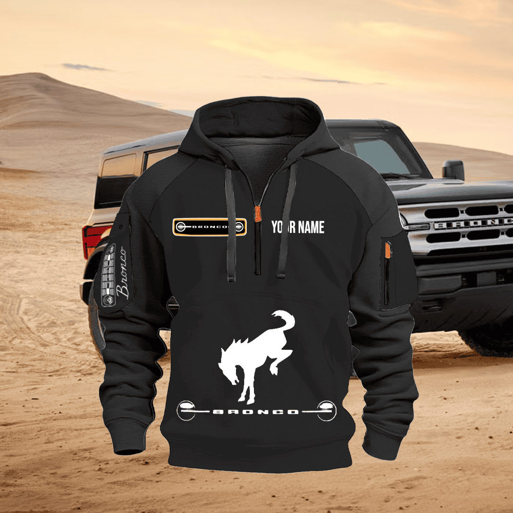 FD BR Custom Quarter Zipper Jacket
