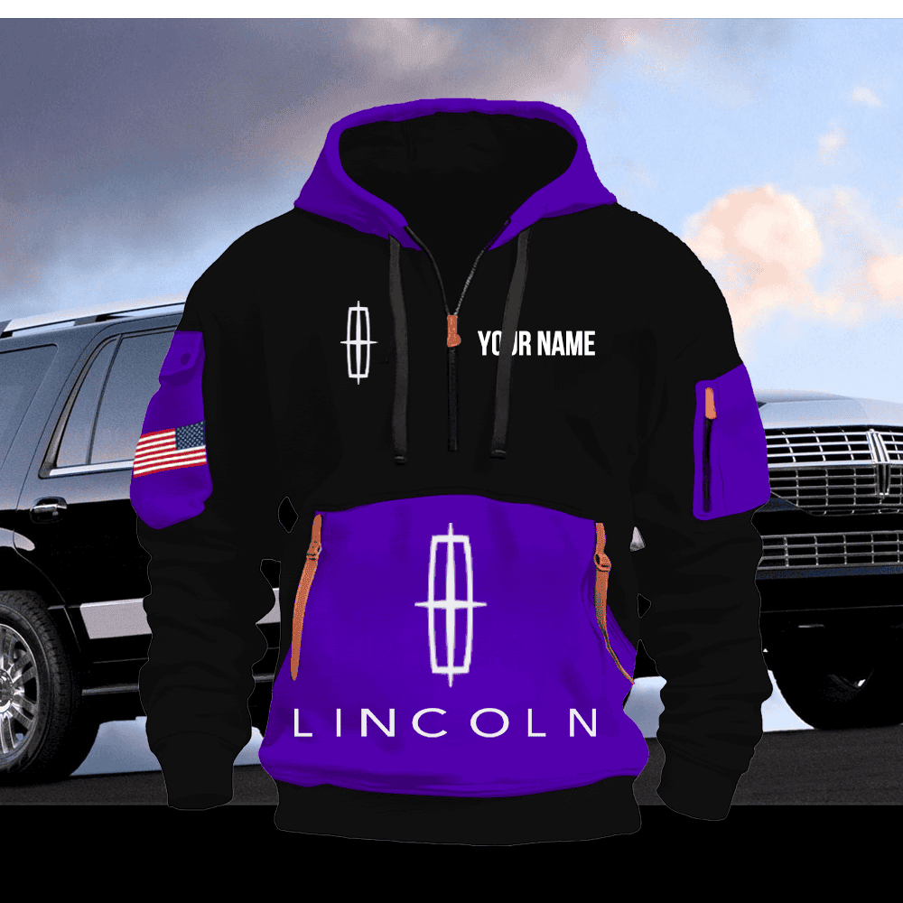 LC Custom Name Quarter Zipper Hoodie
