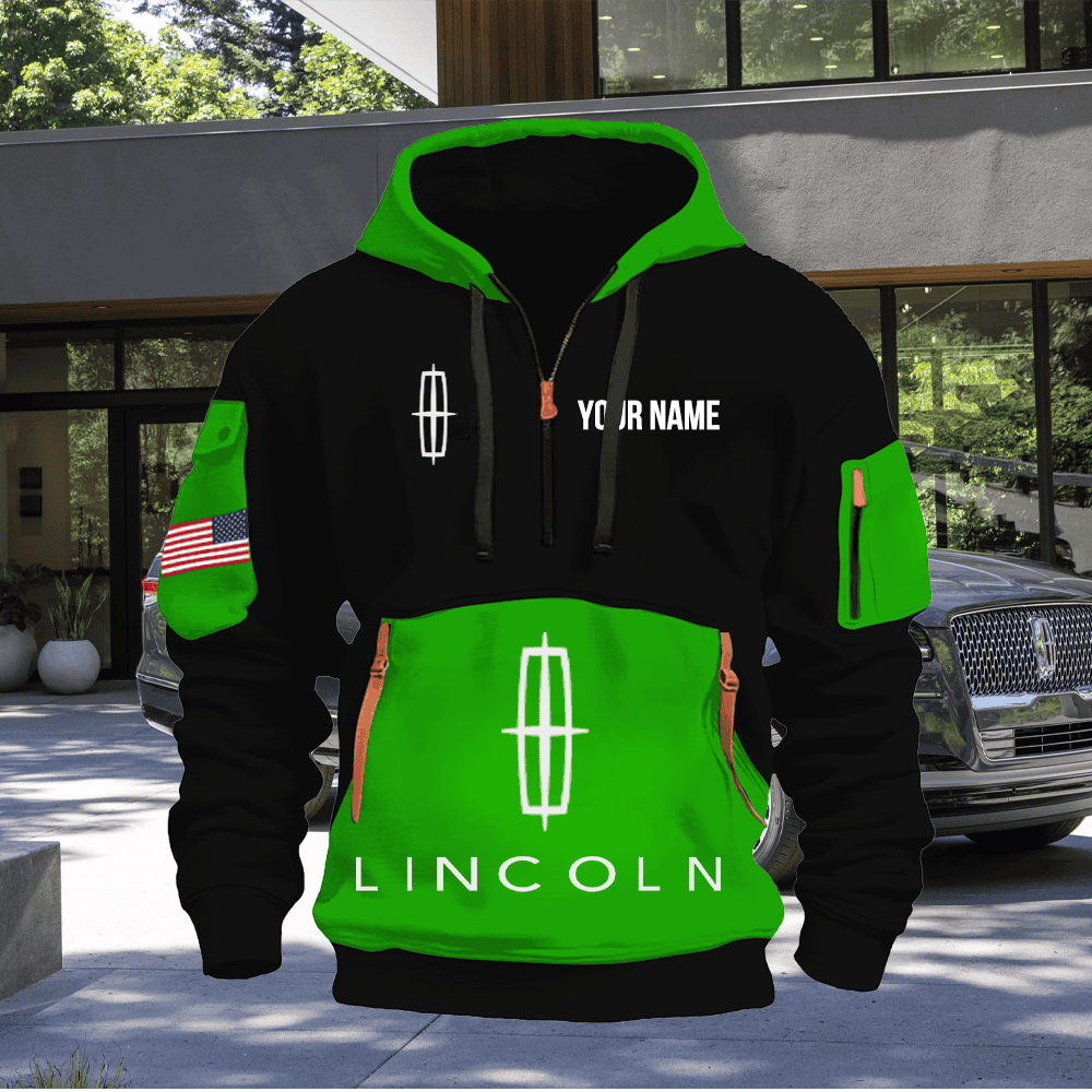 LC Custom Name Quarter Zipper Hoodie
