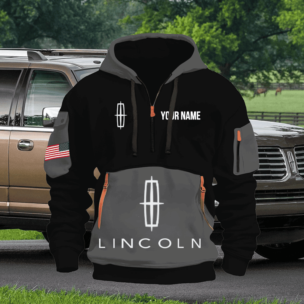 LC Custom Name Quarter Zipper Hoodie