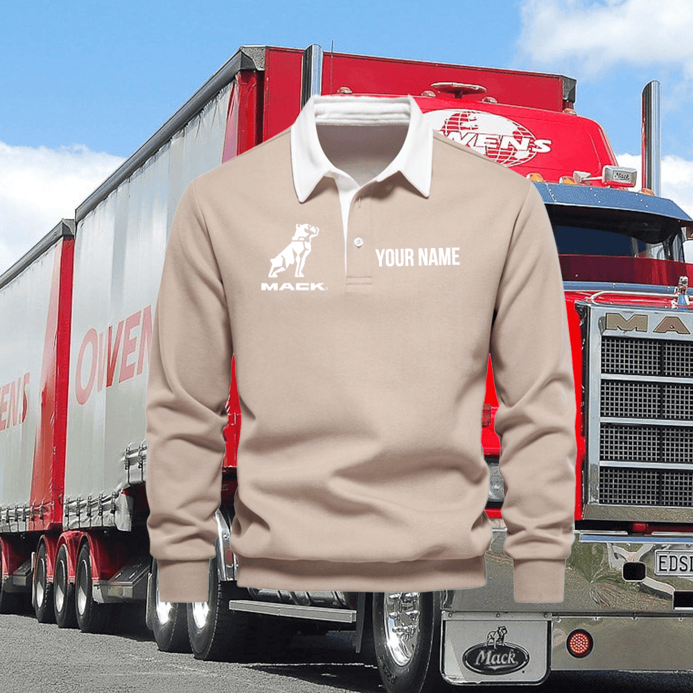 MK Long Sleeve Polo Shirt