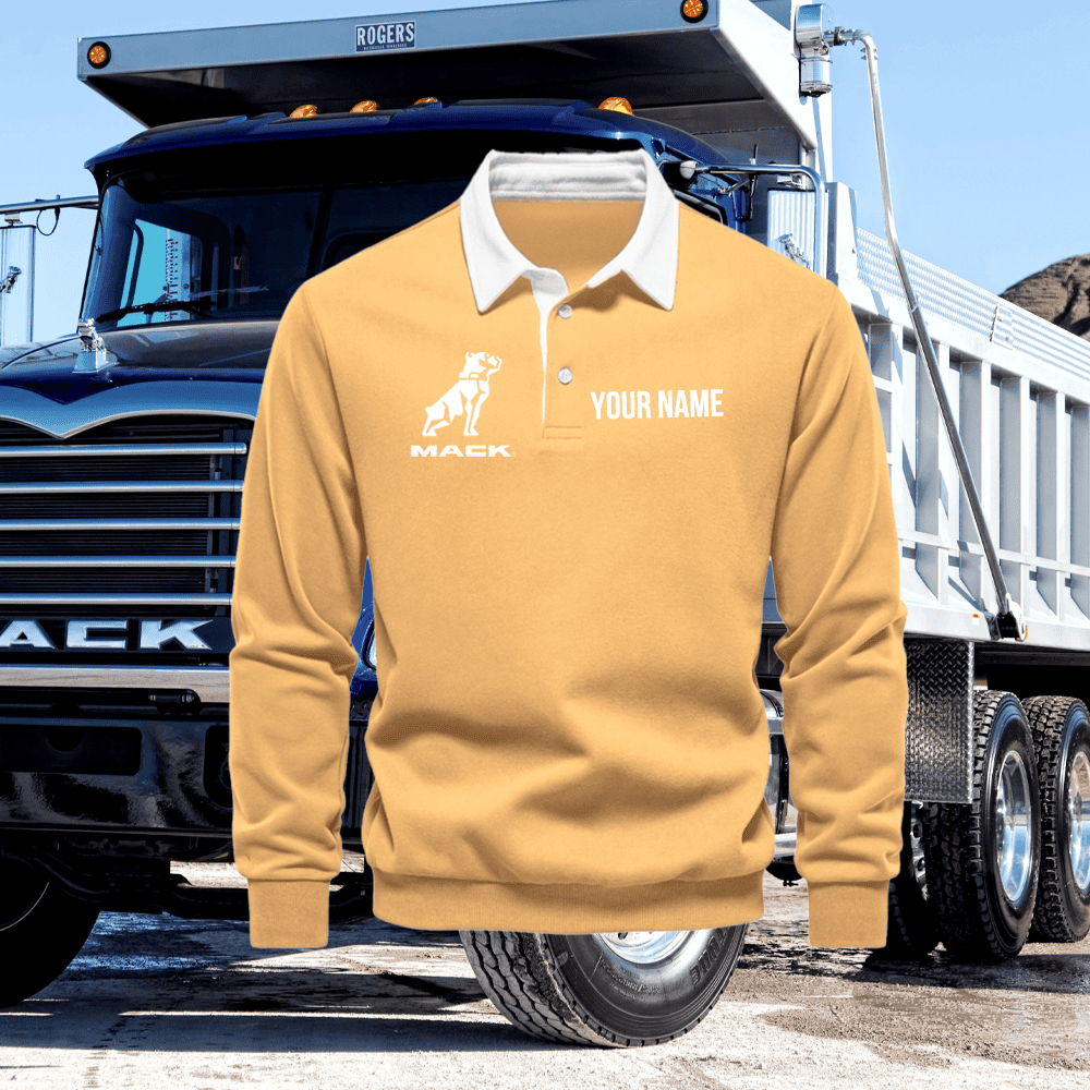 MK Long Sleeve Polo Shirt