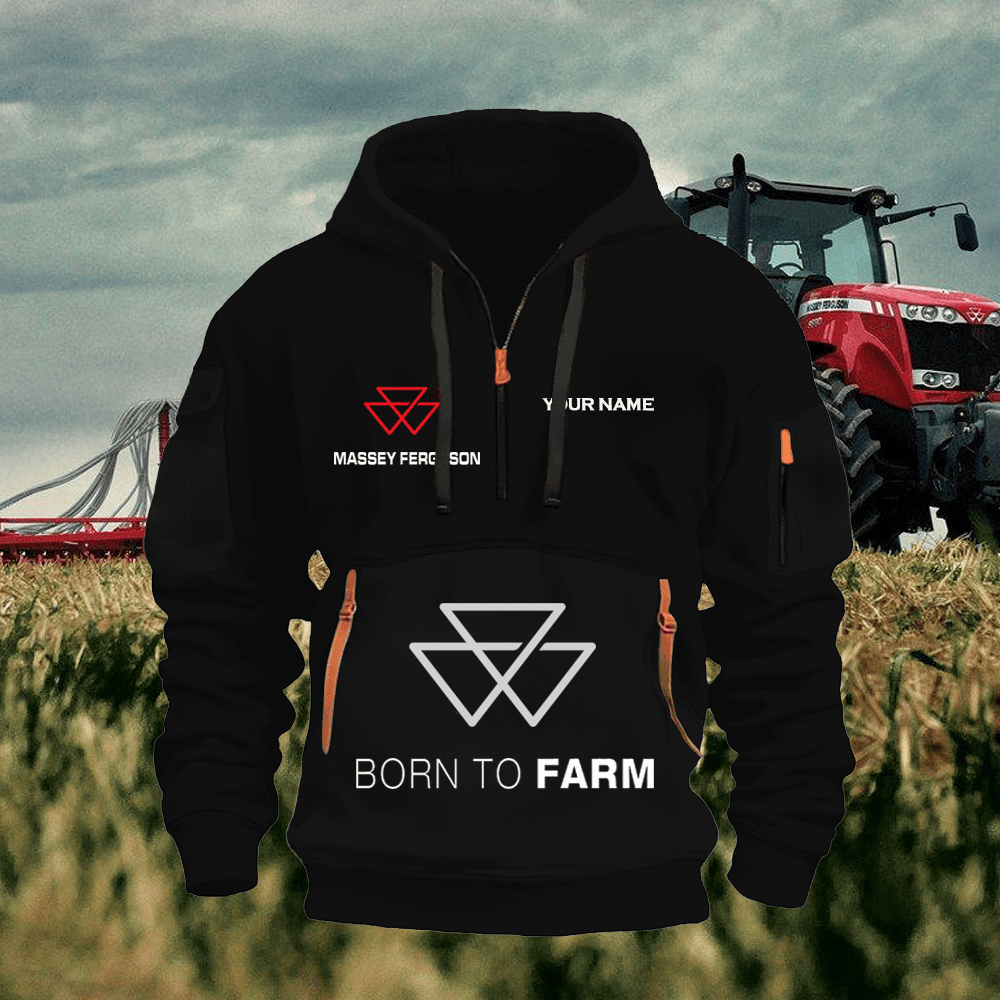 MF Custom Name Quarter Zipper Hoodie