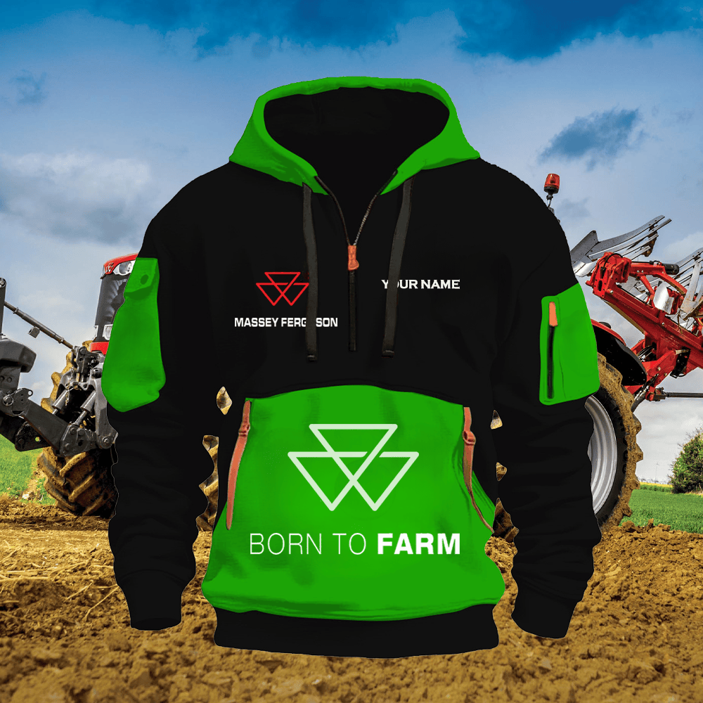 MF Custom Name Quarter Zipper Hoodie