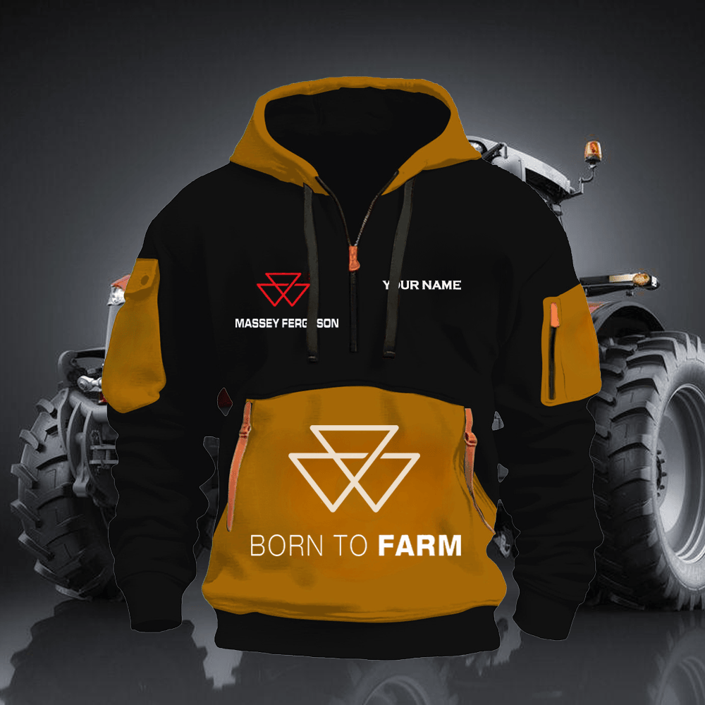 MF Custom Name Quarter Zipper Hoodie
