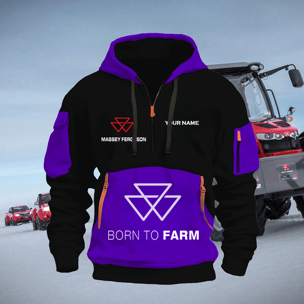 MF Custom Name Quarter Zipper Hoodie