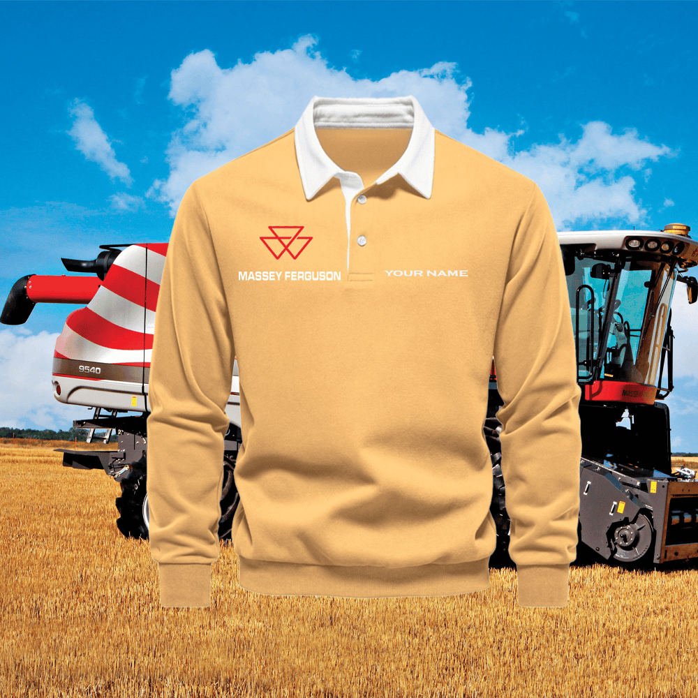 MF Long Sleeve Polo Shirt