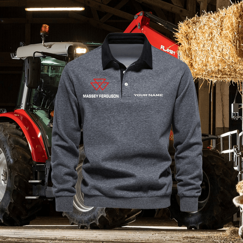 MF Long Sleeve Polo Shirt