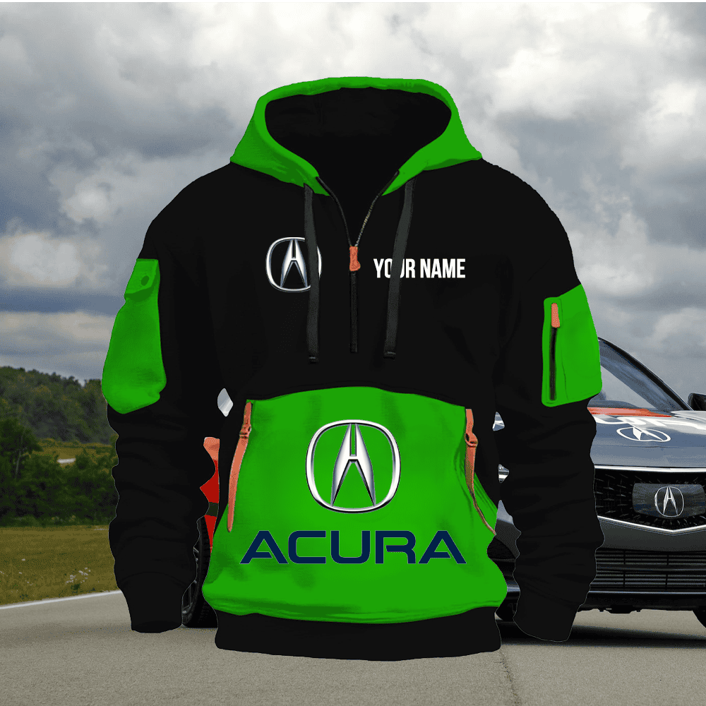ACR Custom Name Quarter Zipper Hoodie