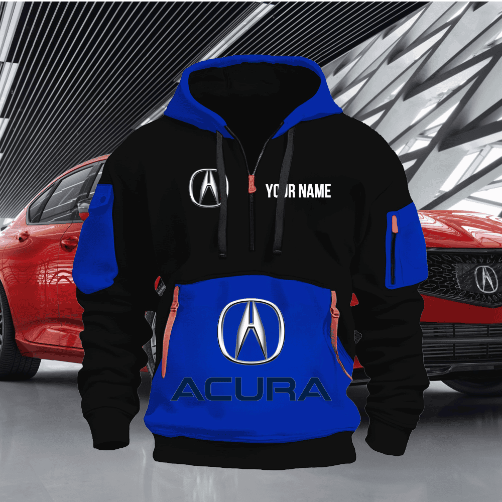 ACR Custom Name Quarter Zipper Hoodie