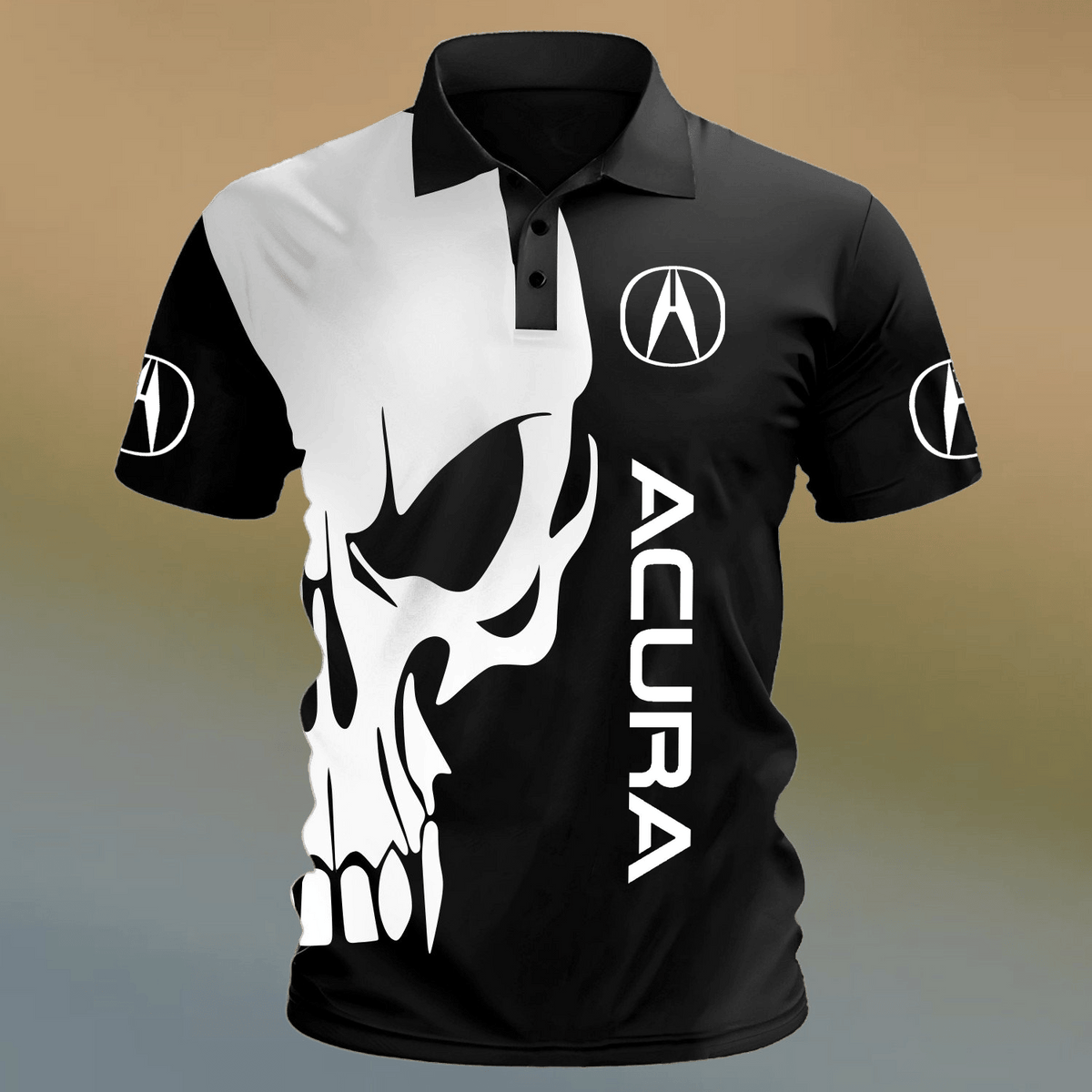 ACR custom print name Polo Shirts