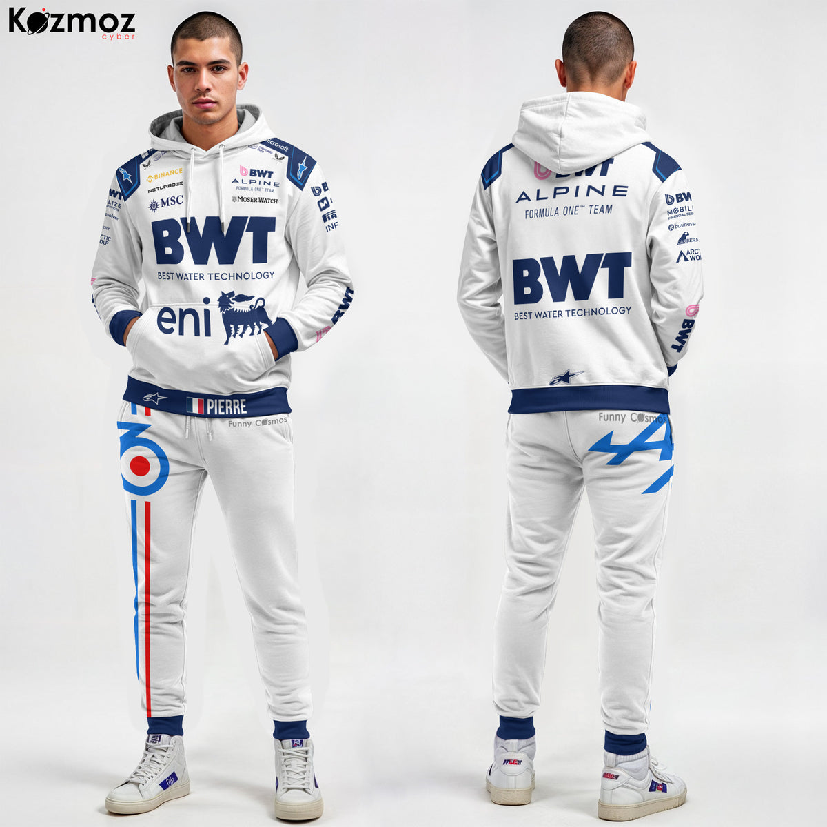 Pierre Gasly Racing Suit Alpine 70th Anniversary Collection – BWT Alpine  Team