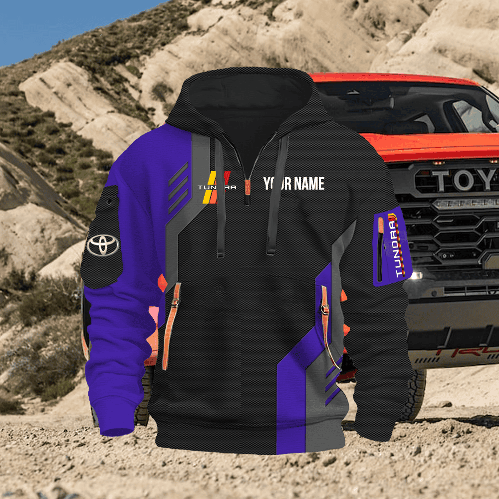 TY TD Custom Quarter Zipper Hoodie