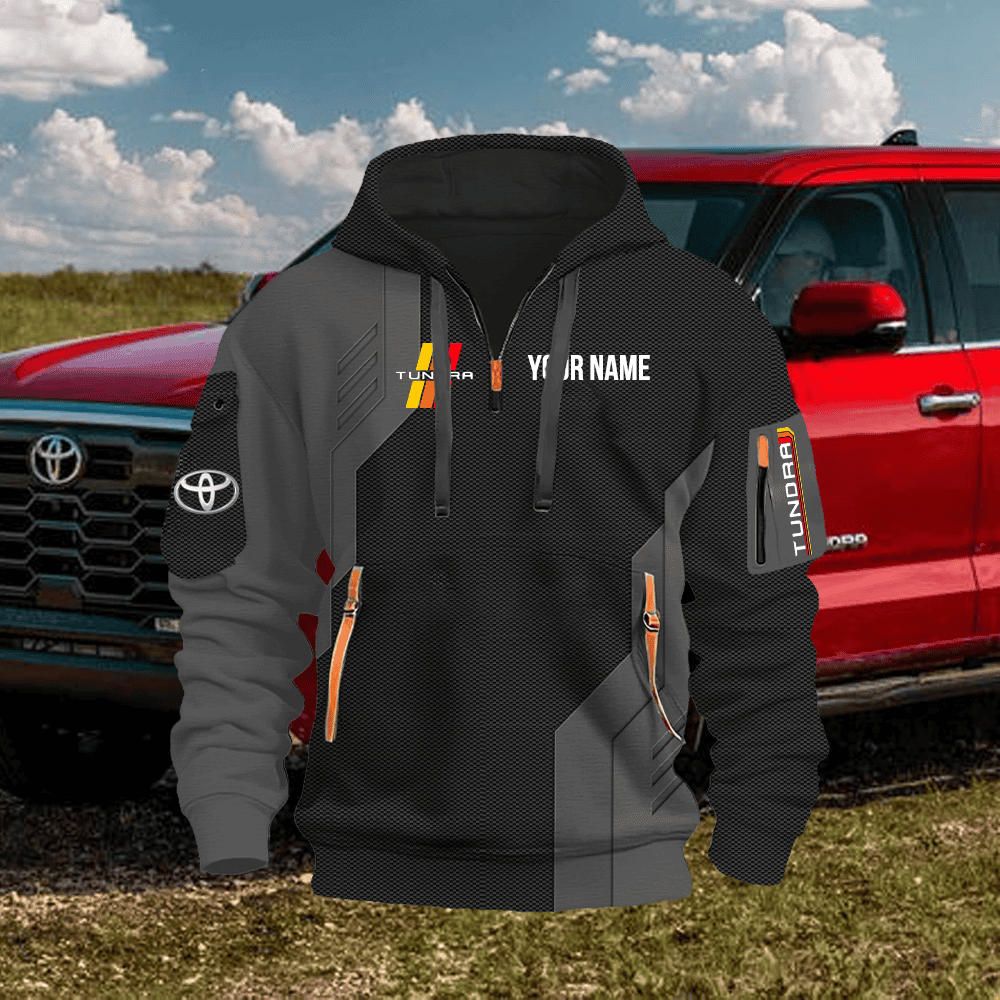 TY TD Custom Quarter Zipper Hoodie