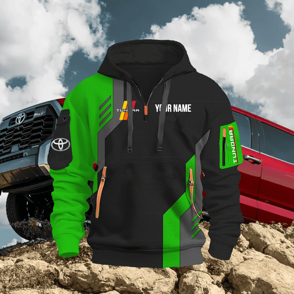 TY TD Custom Quarter Zipper Hoodie