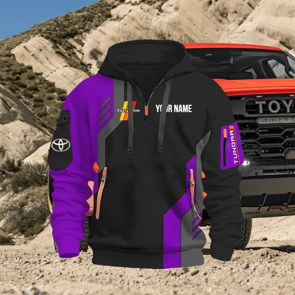 TY TD Custom Quarter Zipper Hoodie