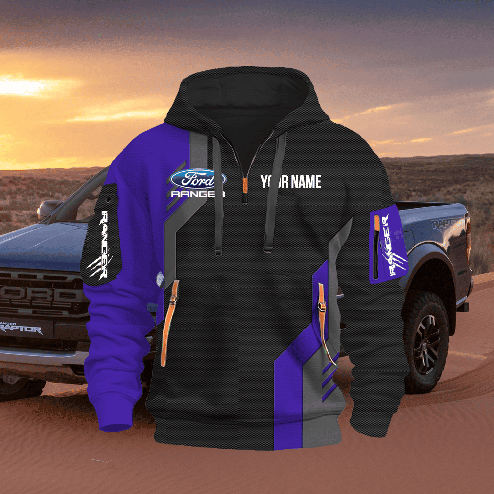 FD RG Custom Quarter Zipper Hoodie