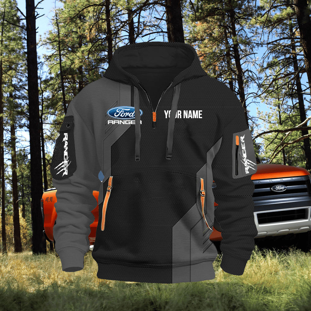 FD RG Custom Quarter Zipper Hoodie