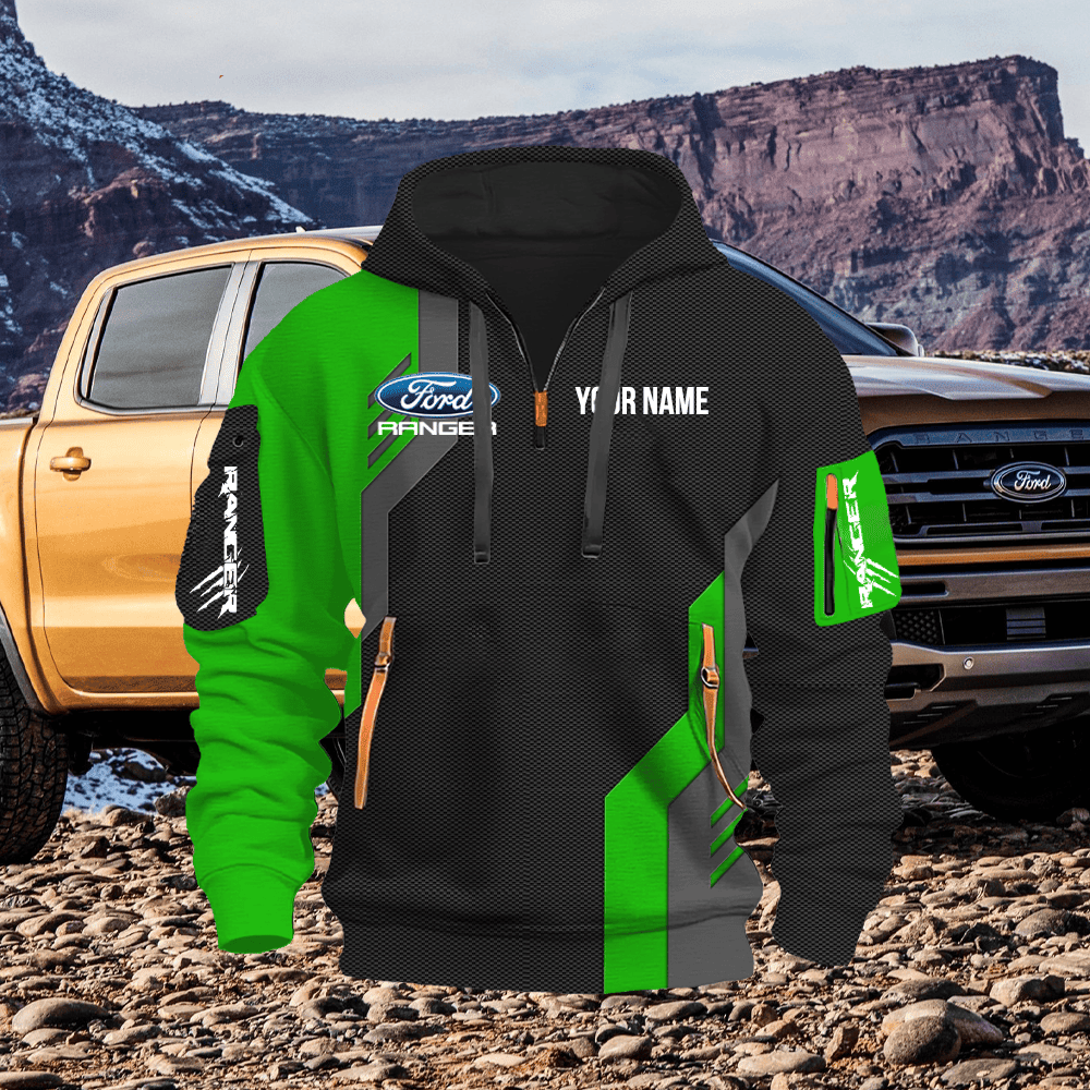 FD RG Custom Quarter Zipper Hoodie