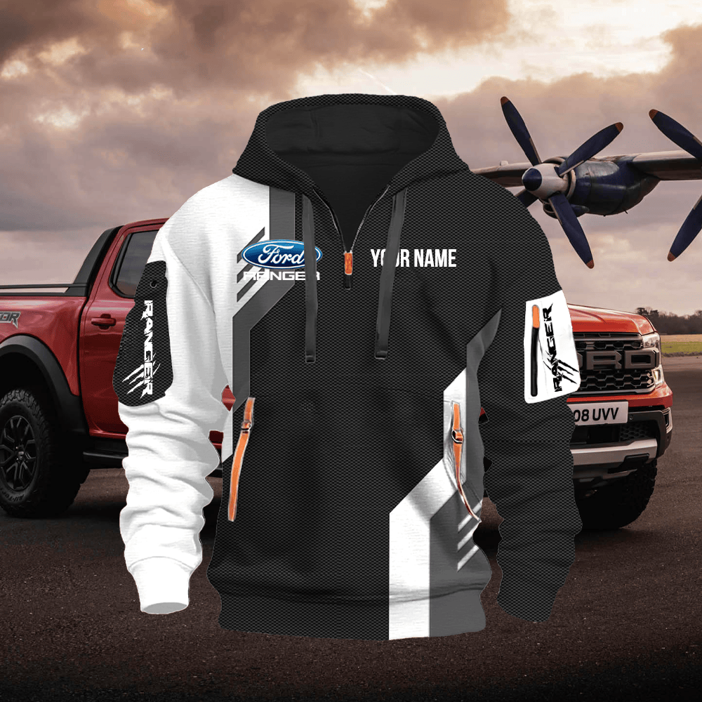 FD RG Custom Quarter Zipper Hoodie