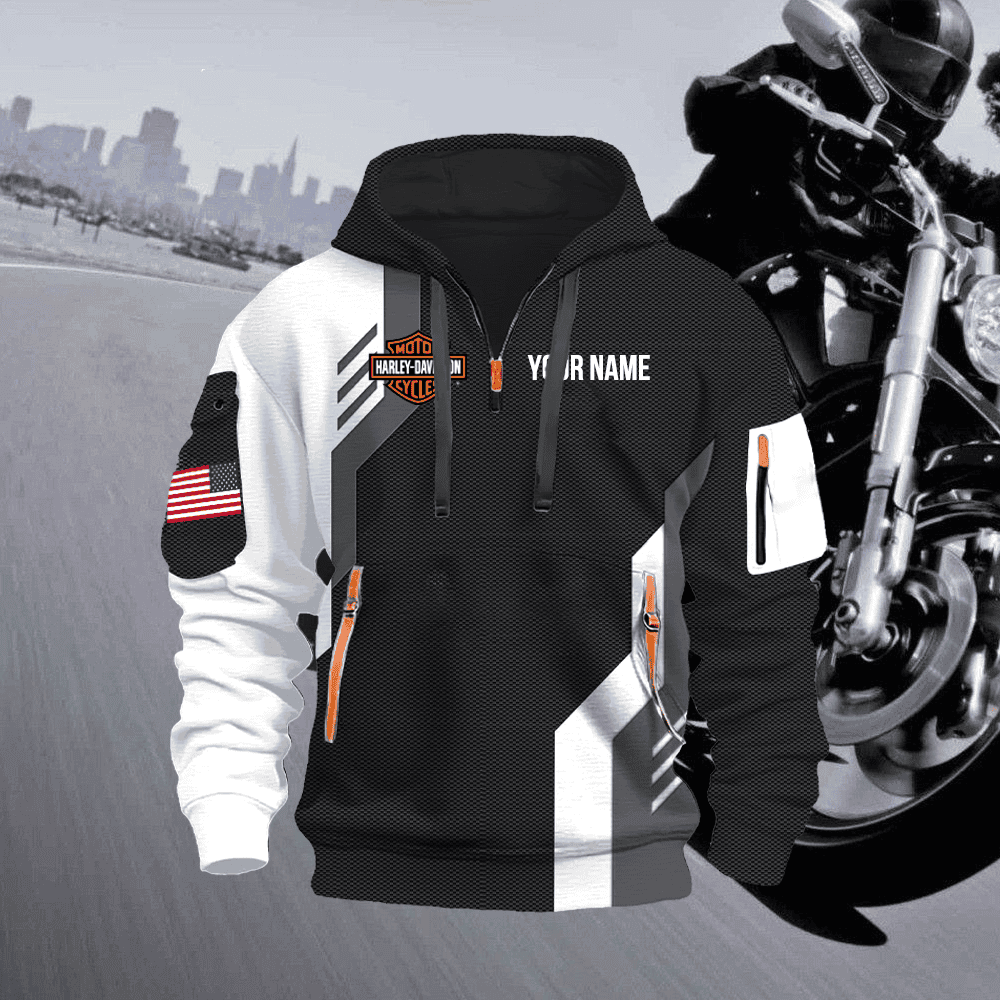 HD 1 Custom Quarter Zipper Hoodie