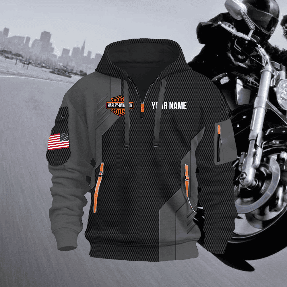 HD 1 Custom Quarter Zipper Hoodie