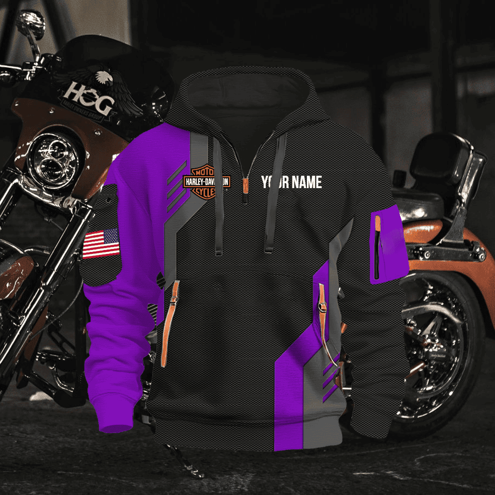 HD 1 Custom Quarter Zipper Hoodie