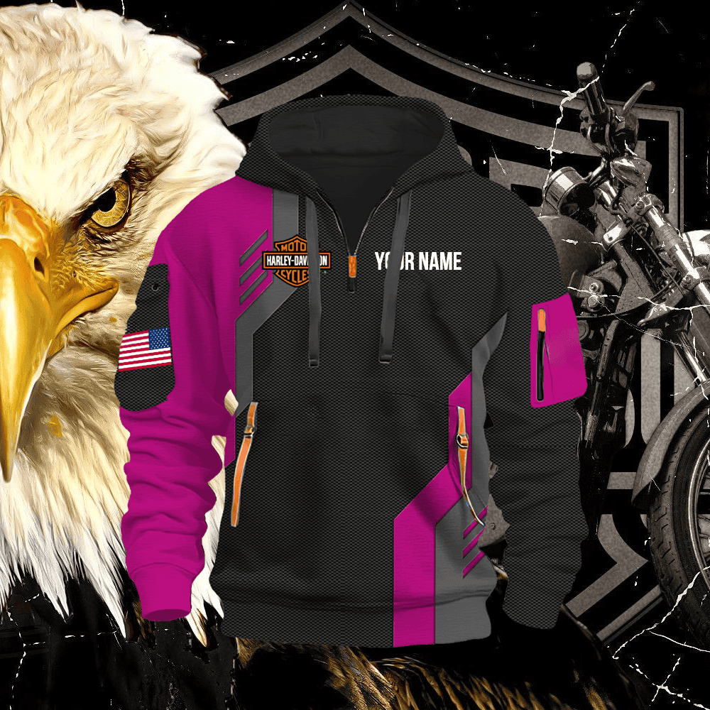HD 1 Custom Quarter Zipper Hoodie