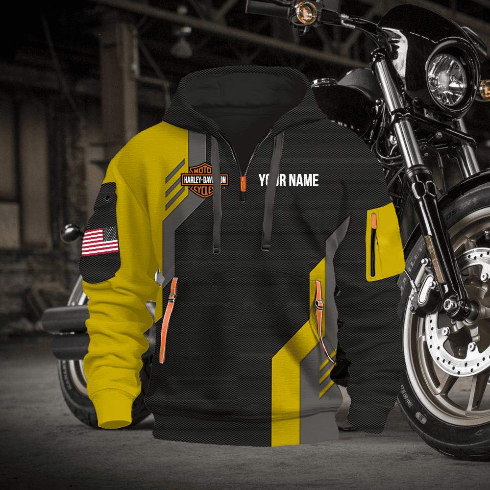 HD 1 Custom Quarter Zipper Hoodie