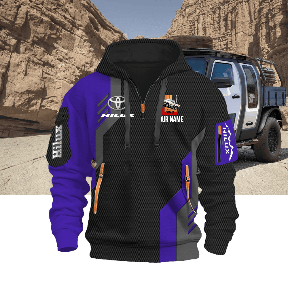 TY HL Custom Quarter Zipper Hoodie