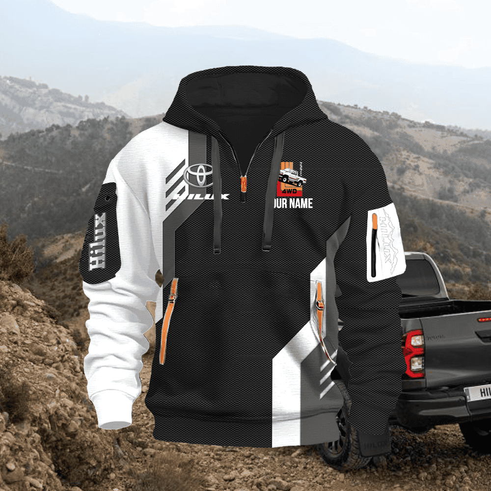 TY HL Custom Quarter Zipper Hoodie