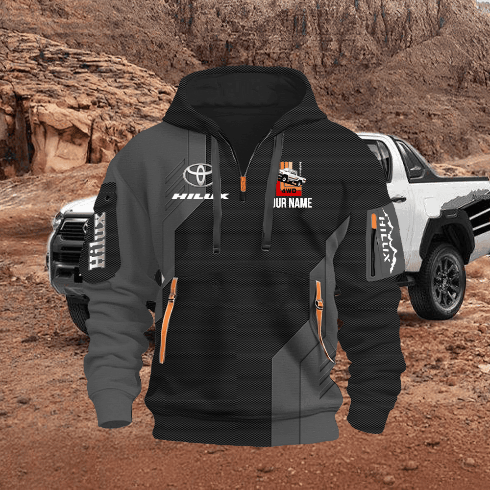 TY HL Custom Quarter Zipper Hoodie