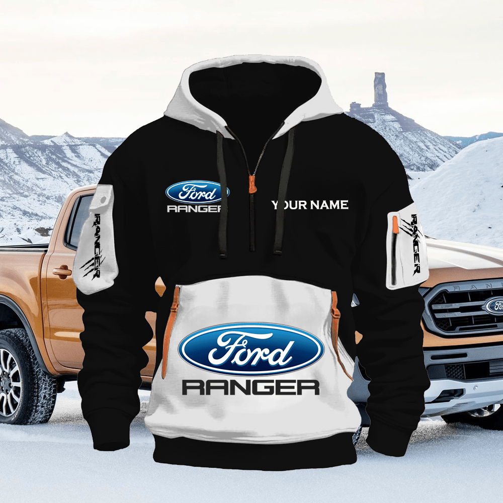 FD RG Custom Name Quarter Zipper Hoodie