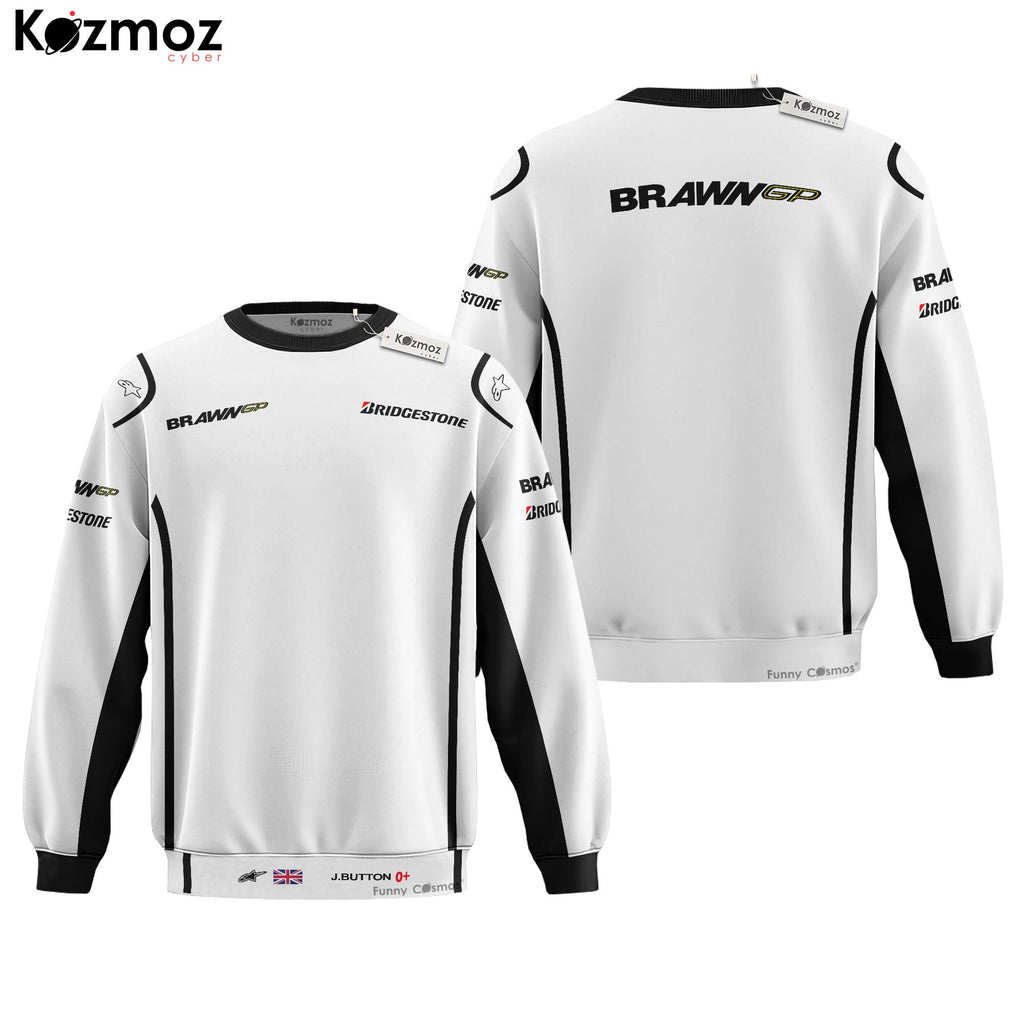 Jenson Button Racing Costume 2009 Collection – Brawn GP  Racing Team