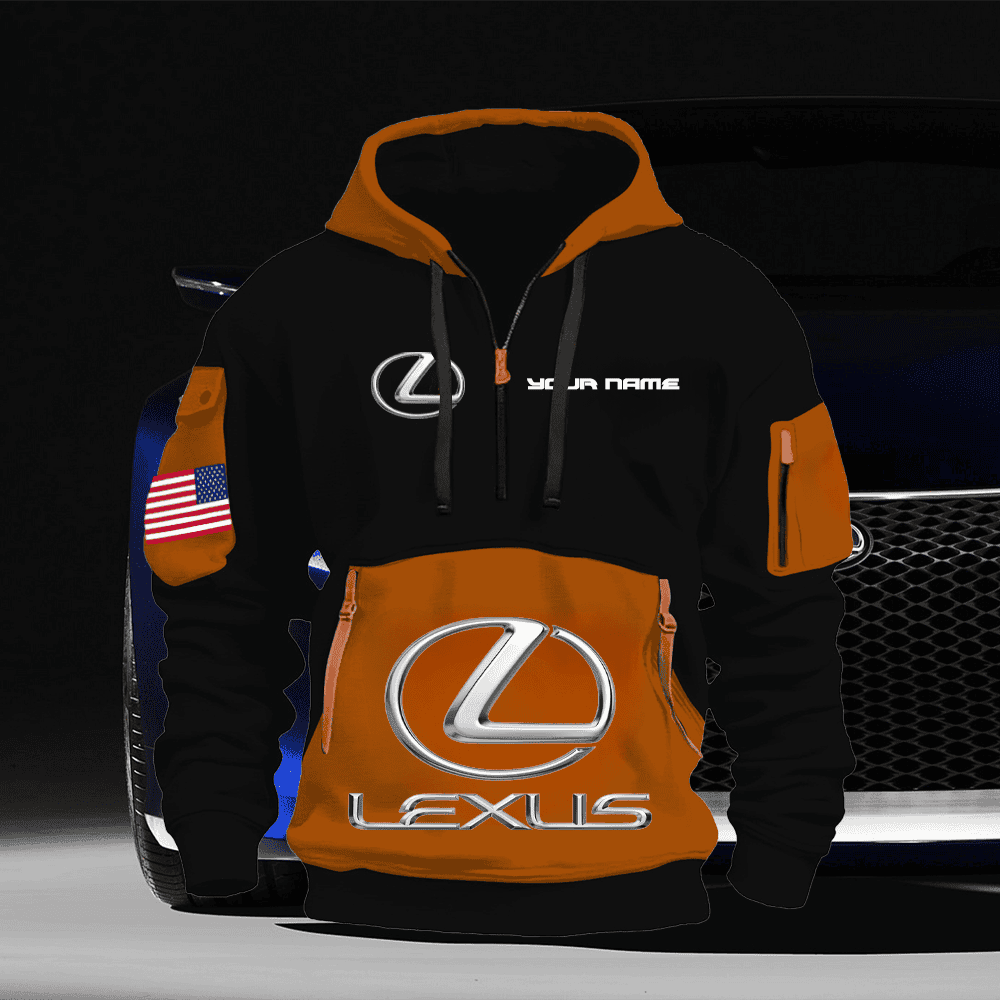 LX Custom Name Quarter Zipper Hoodie