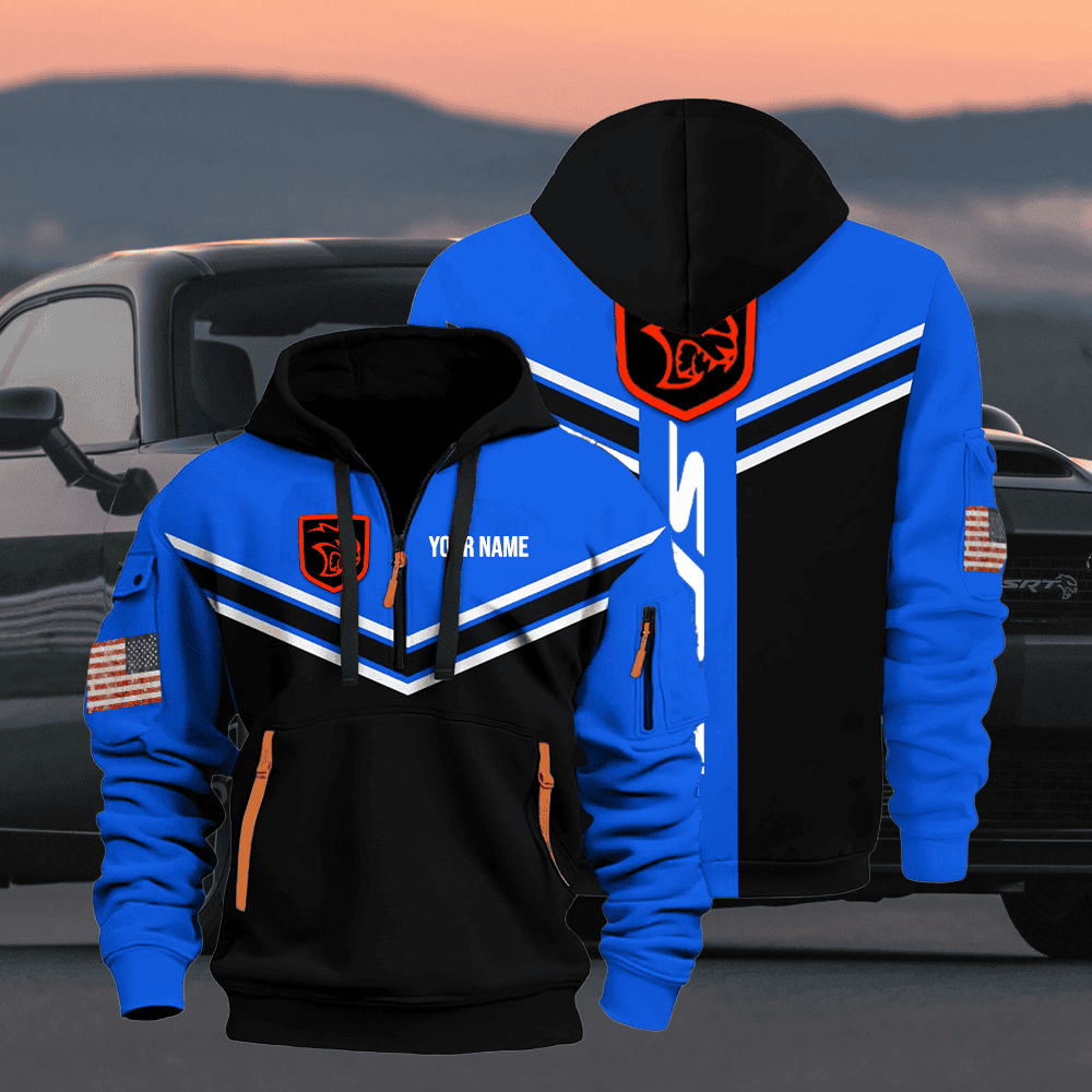 DG HC SRT custom name quarter zipper jacket