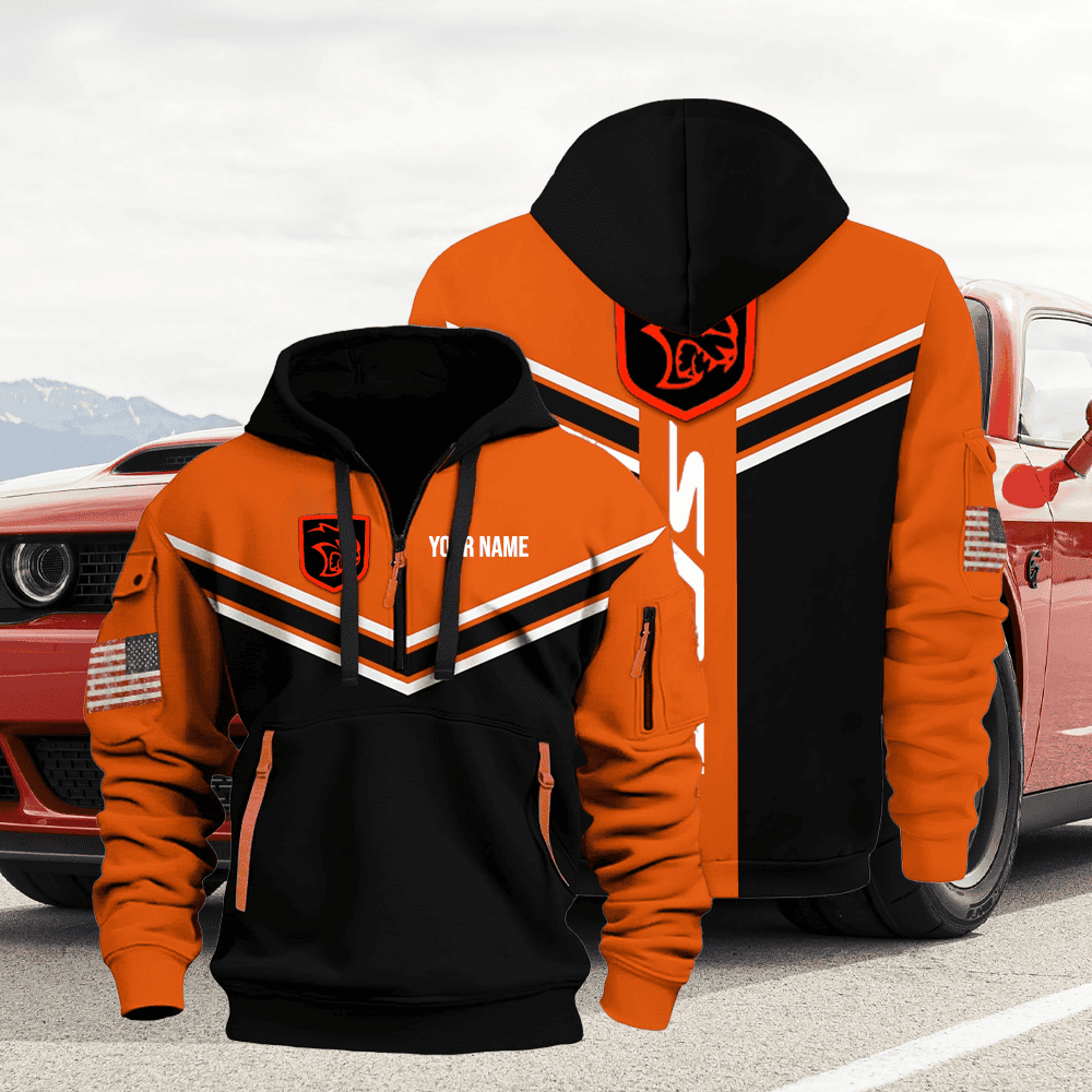 DG HC SRT custom name quarter zipper jacket