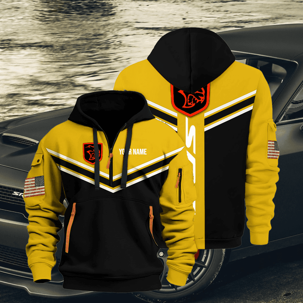 DG HC SRT custom name quarter zipper jacket