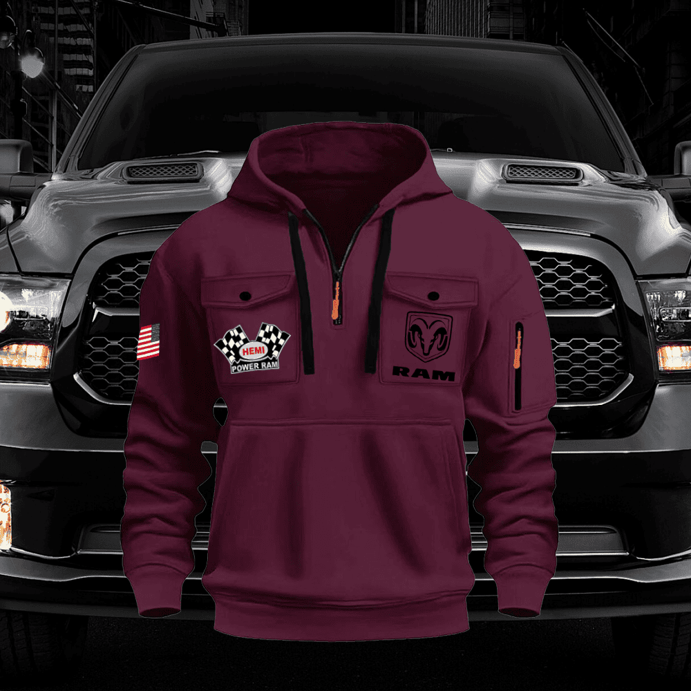 RAM-HM Quarter Zip Unisex Hoodie
