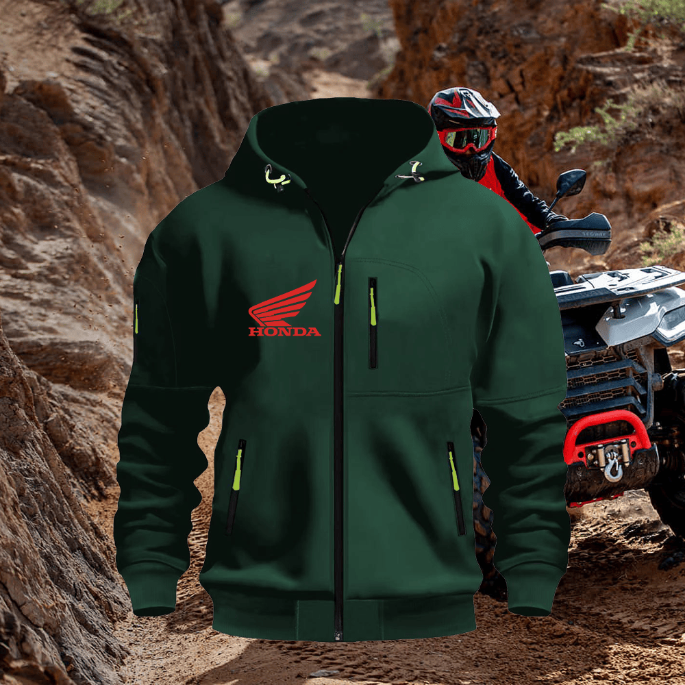 HO Custom Print Zipper Unisex Hoodie