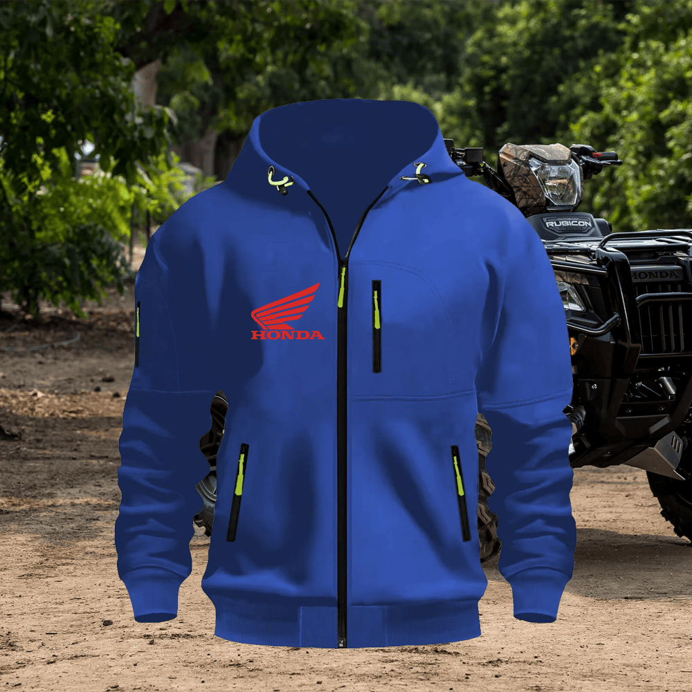 HO Custom Print Zipper Unisex Hoodie