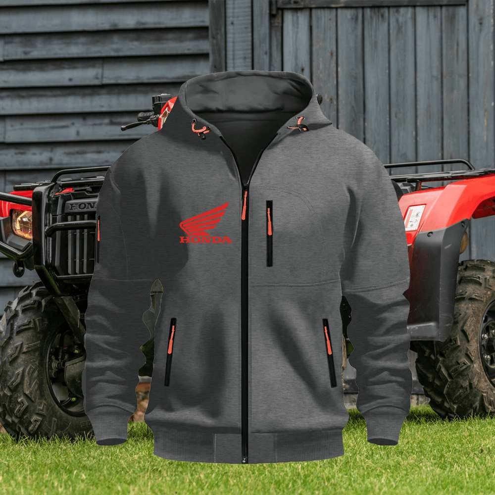 HO Custom Print Zipper Unisex Hoodie