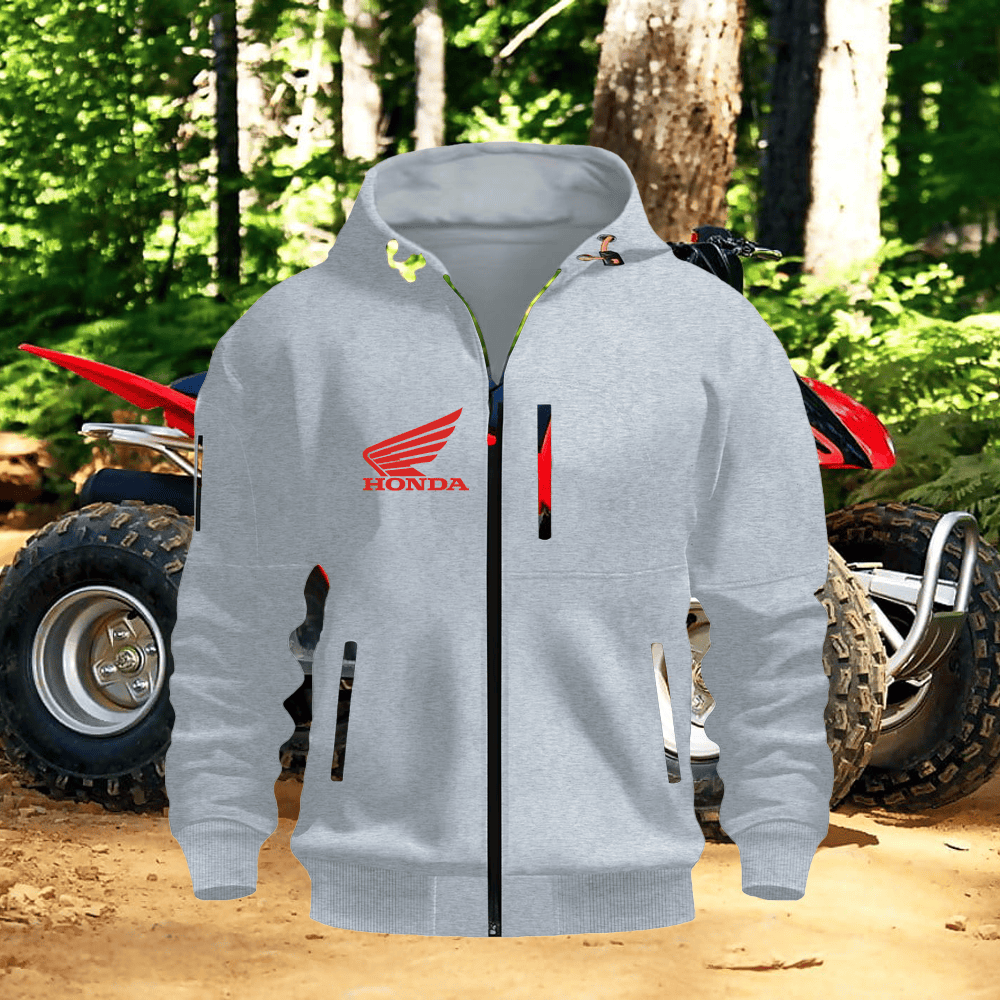HO Custom Print Zipper Unisex Hoodie