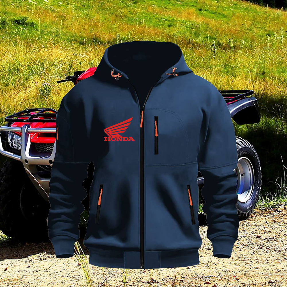 HO Custom Print Zipper Unisex Hoodie