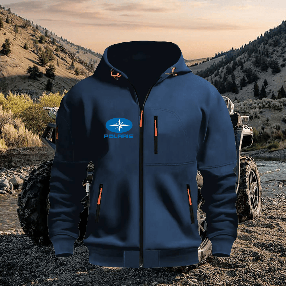 PL Custom Print Zipper Unisex Hoodie