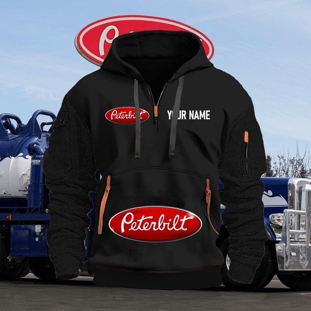 PB Custom Name Quarter Zipper Hoodie