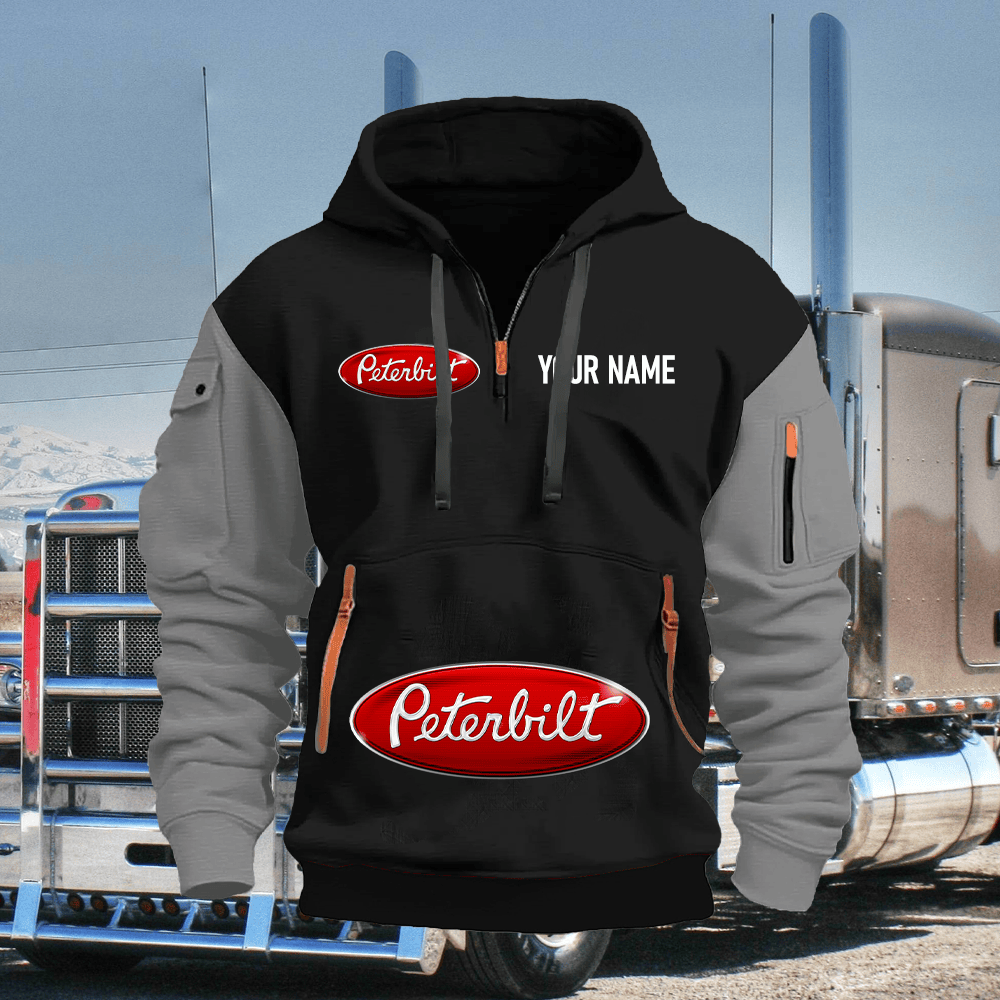 PB Custom Name Quarter Zipper Hoodie
