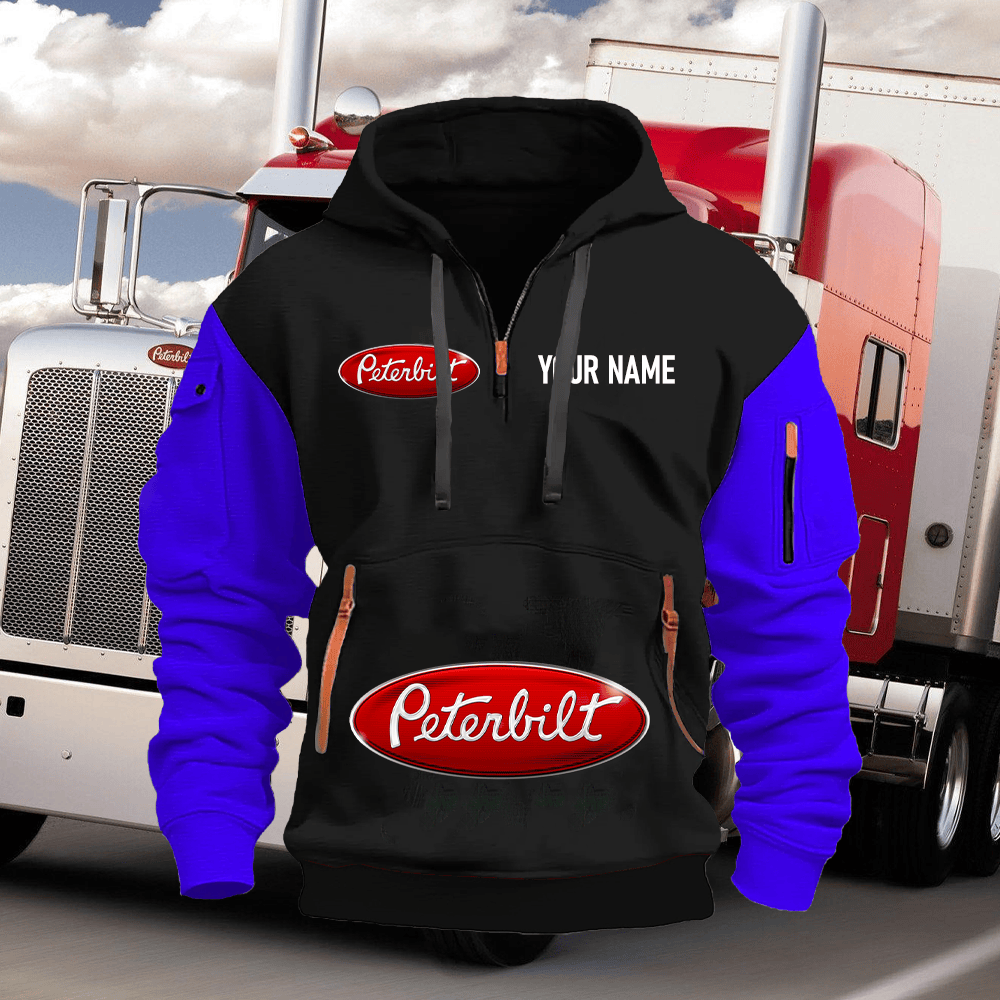 PB Custom Name Quarter Zipper Hoodie